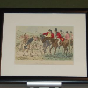 1854 framed John Leech Print