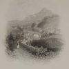 Enniskerry, County Wicklow 1871 Antique Print