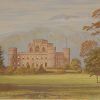 Inverary Castle Antique Print 1880