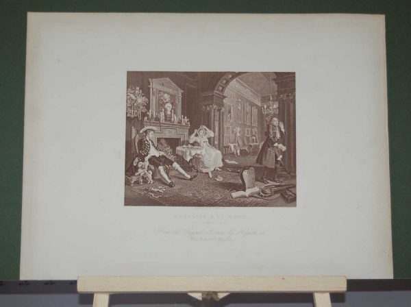 William Hogarth Marriage A La Mode Circa 1880 | Antico Gallery