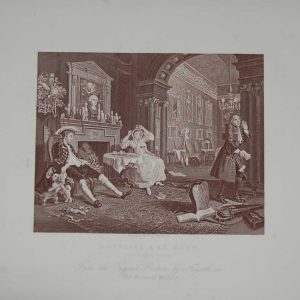 T. E Nicholson Antique print after William Hogarth
