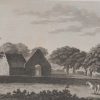 1797 Antique Print a copper plate engraving of the Church of Kilmaine in County Roscommon.