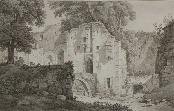 1817 Aquatint Engraving Benedict Piringer
