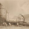 Antique prints from the 1840's of Waterford City and Waterford Quay (Reginald's Tower).
