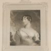 Antique Victorian print, an engraving published in 1840 after a painting by Sir Thomas Lawerence P.R.A. titled Psyche. Engraved by John H Robinson.