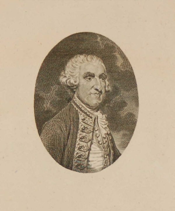 Antique Georgian engraving of Samuel Lord Hood the member for Westminster.  Drawn from life by W. H. Brown and engraved by W Grainger.