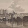 Set of 4 Antique prints, copper plate engravings of castles in County Wexford, Enniscorthy, Ferns and Carnew and Selsker Abbey. The prints where published in 1797.
