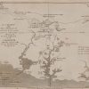 1818 copper engraving titled A chart of the three Harbours of Botany Bay, Port Jackson, & Brocken Bay.