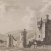 1797 Antique Print a copper plate engraving of Grandison Castle County Kilkenny, Ireland. Known as Granny Castle it is located just outside Waterford City.