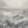 1841 engraving by Robert Wallis after a painting by William Bartlett , entitled The Cove of Cork.