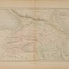 1851 antique map of Armenia, map is titled Armenia, Colchis, Iberia, Albania, engraved by S Hall.