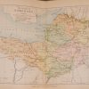 1895 Antique Colour Map of The County of Somerset, printed in 1895.