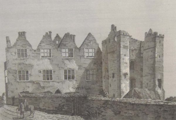 1797 Antique Print Athlumny Castle County Meath