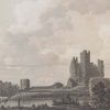 1797 Antique Print a copper plate engraving of Trim Castle County Meath, Ireland.