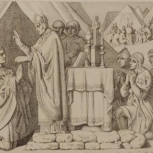 Pious observance of the Normans